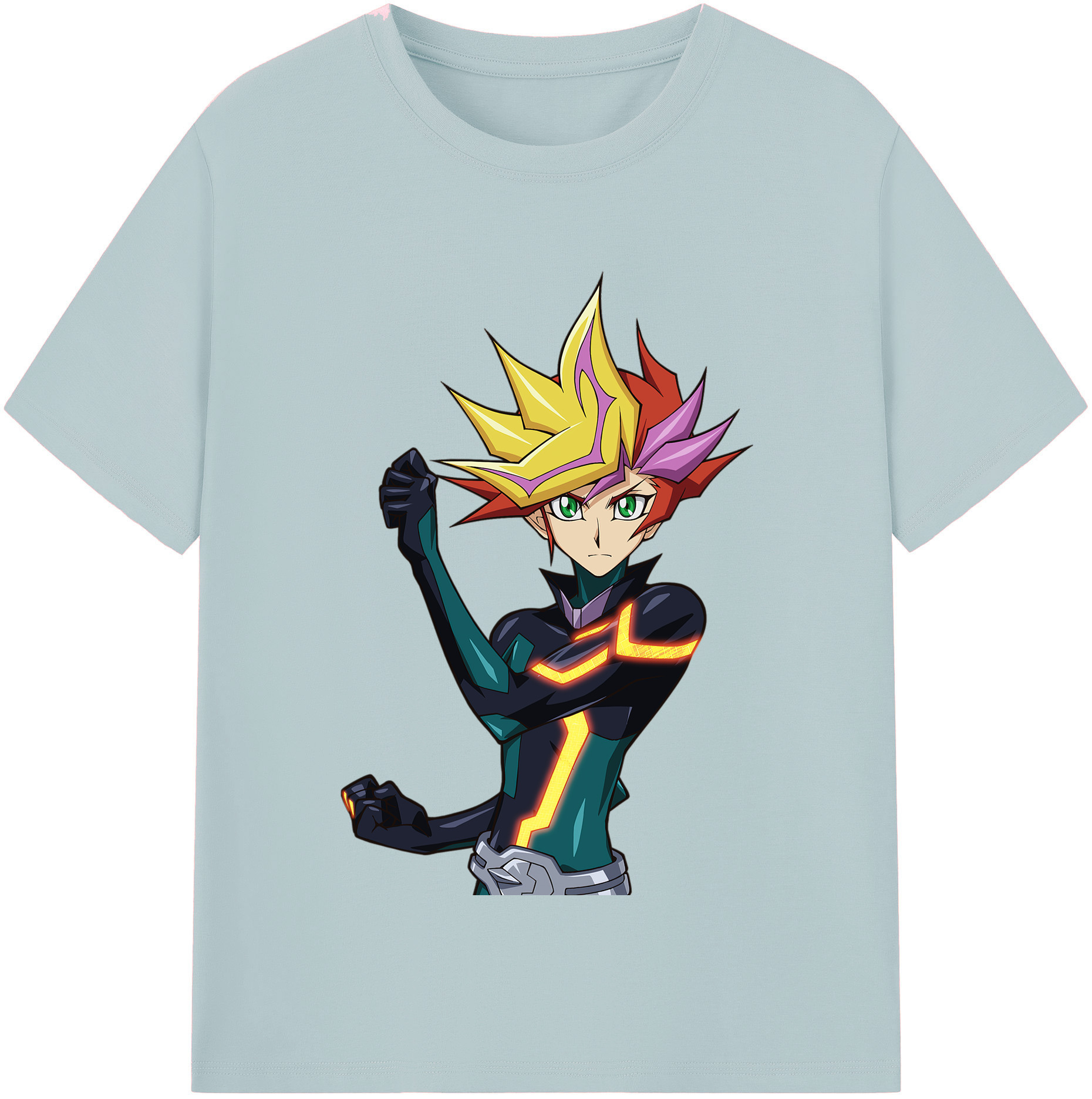 （画像用） 遊☆戯☆王 Yu-Gi-Oh! 綿100％半袖Tシャツ（フロントプリント）